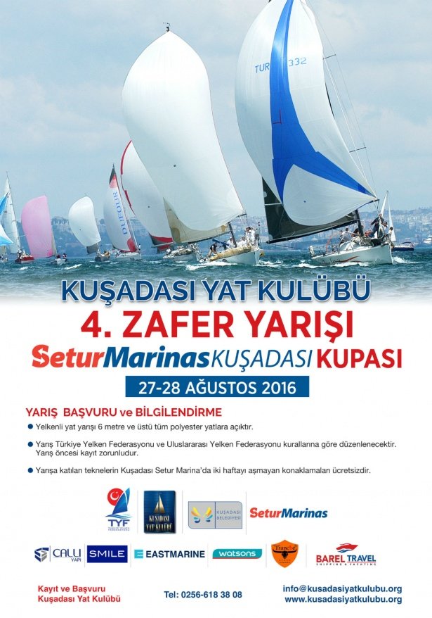 KAYK 4. ZAFER YARIŞI SETUR MARINA KUPASI - 27-28 AĞUSTOS 2016