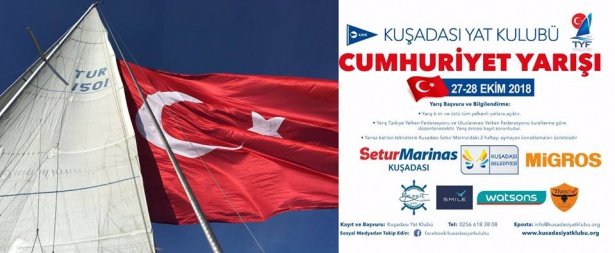 KAYK CUMHURİYET KUPASI YAT YARIŞI 27-28 EKİM 2018