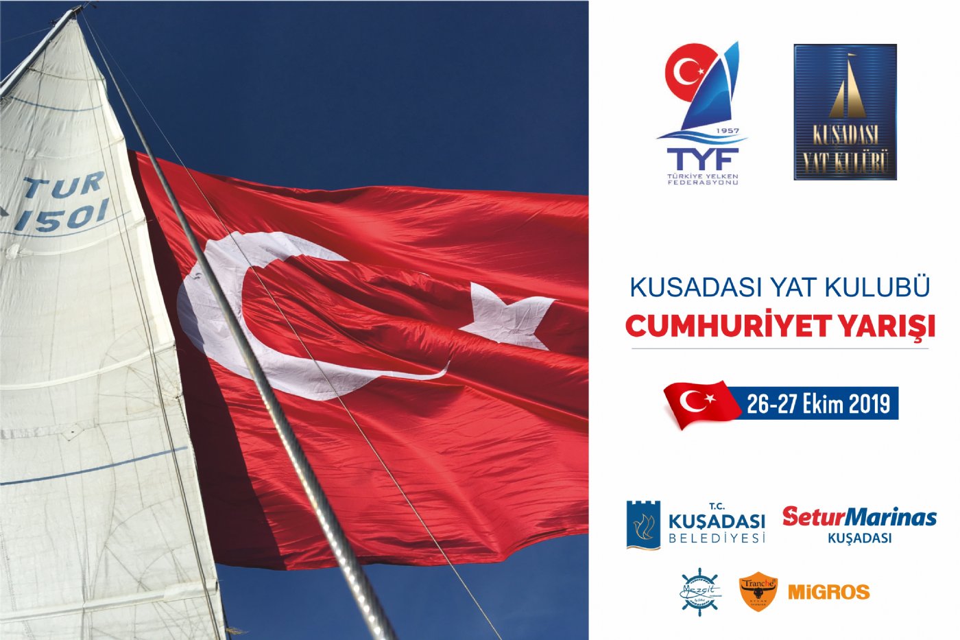 KUŞADASI YAT KULUBU CUMHURİYET YARIŞI 2019